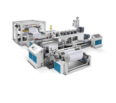 高速单面淋膜机